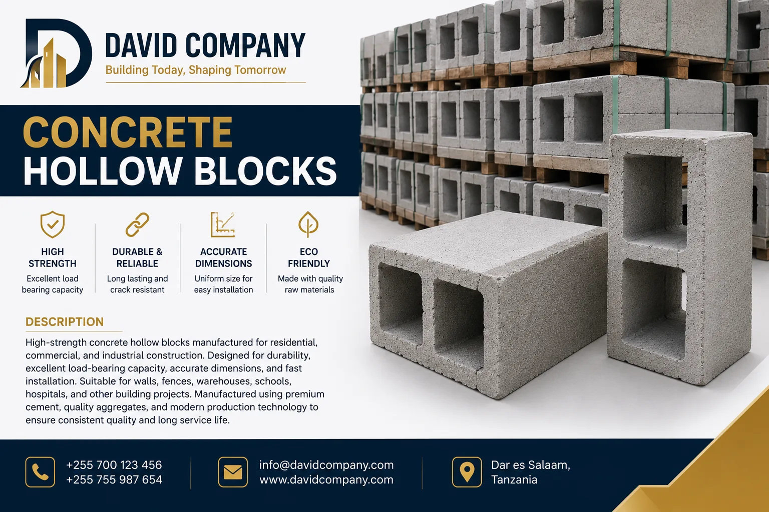 Concrete Hollow Blocks