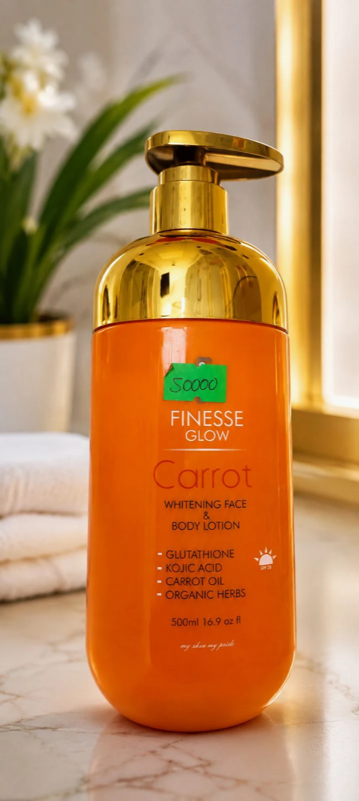 CARROT WHITENING BODY LOTION