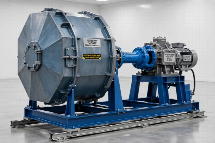 ROTARY DRUM MIXER