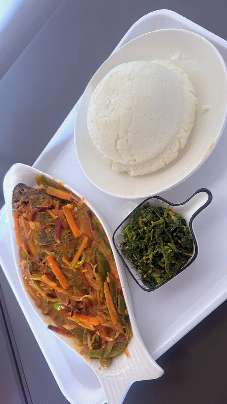 Ugali makange ya samaki