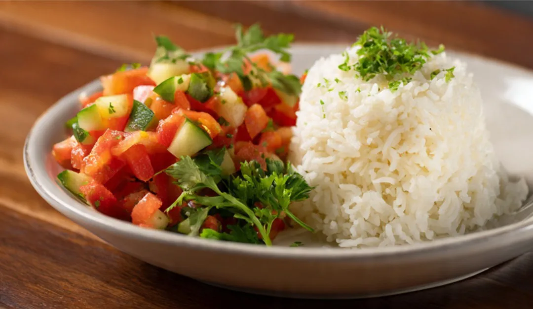 Beef stew with Rice