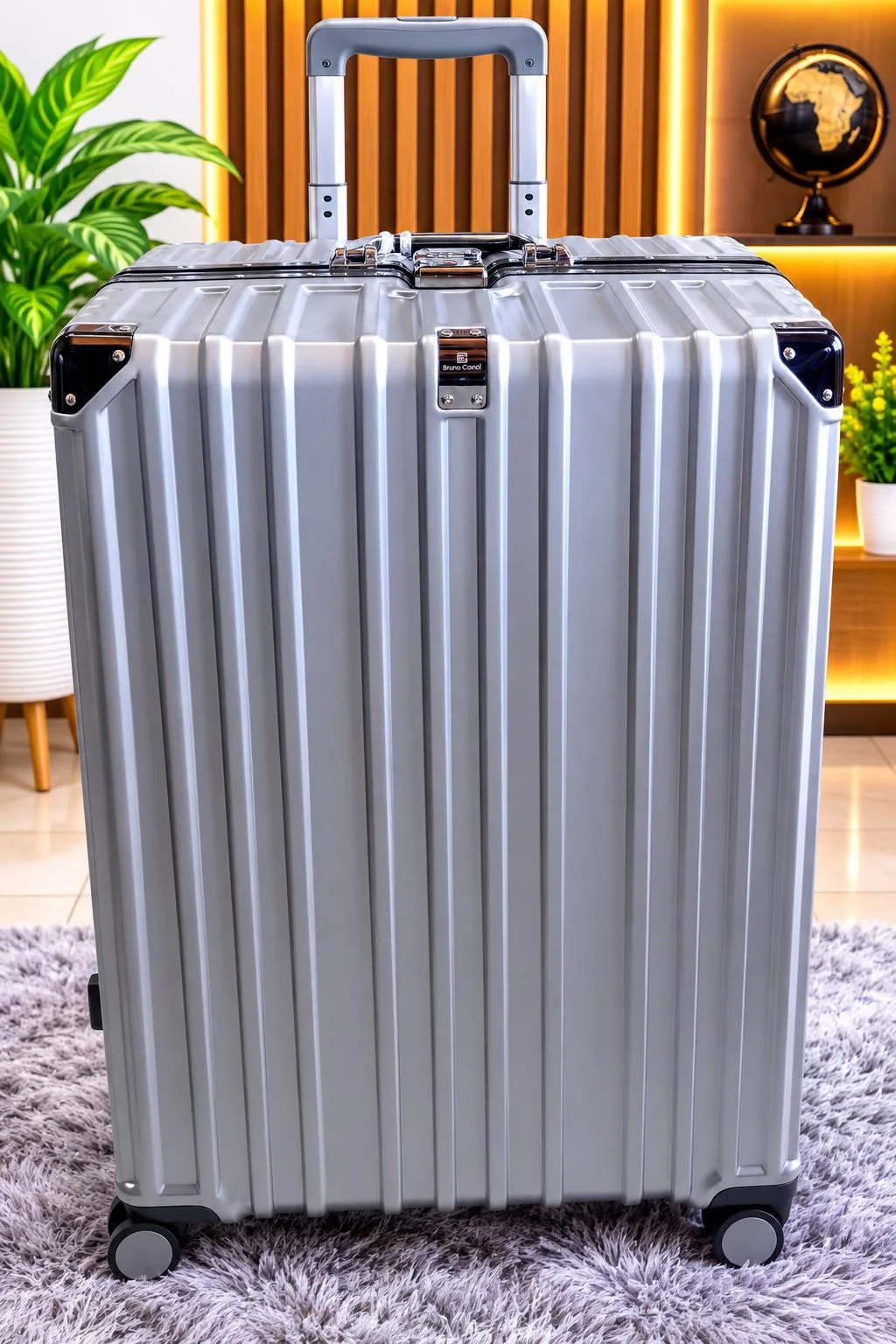 BRUNO ALUMINIUM TRAVELING BAGS