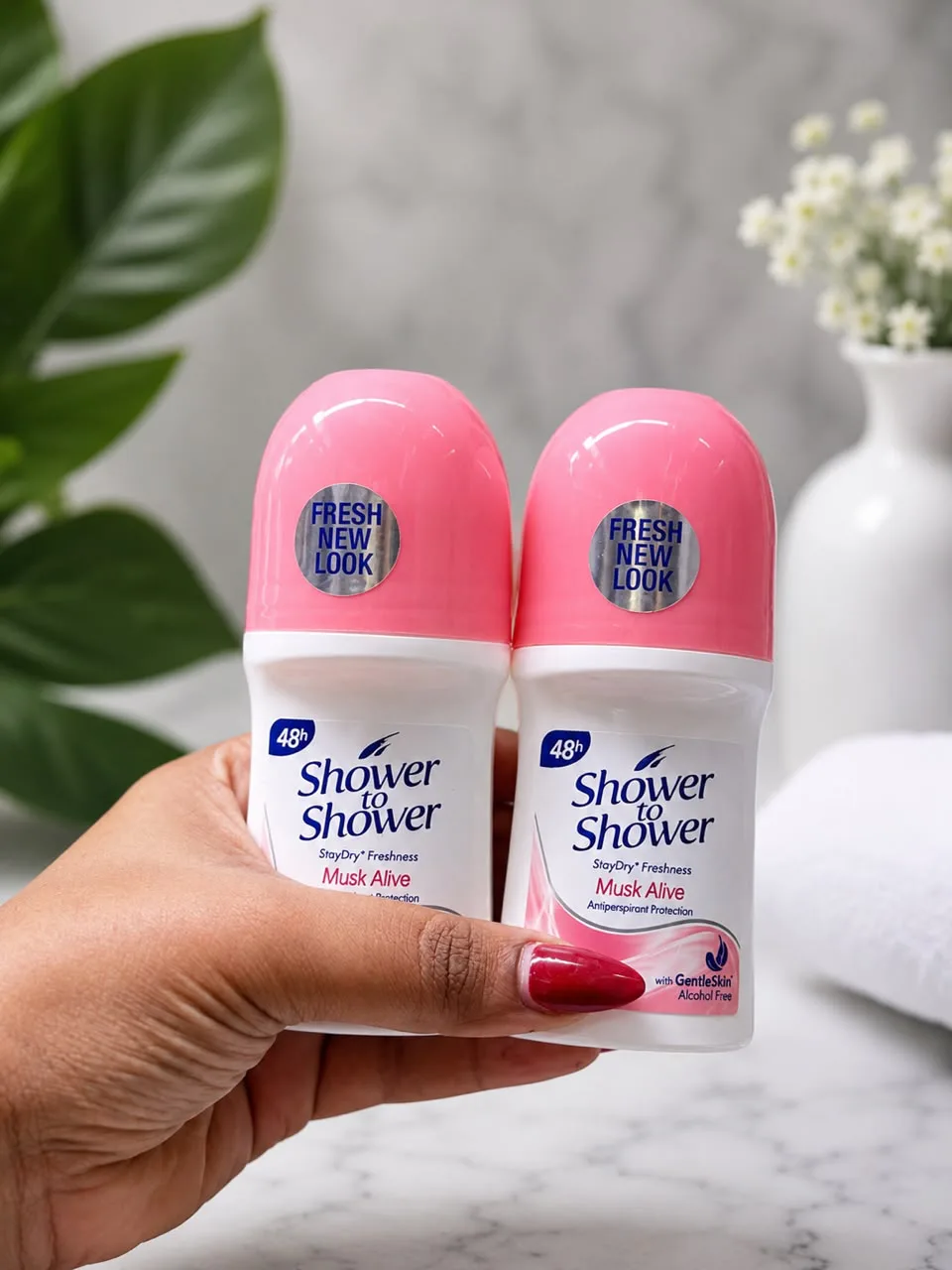 SHOWER TO SHOWER DEODORANT