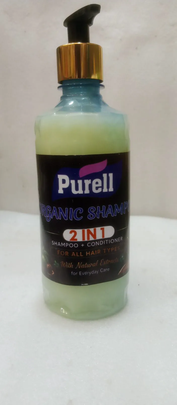 ORGANIC SHAMPOO 2 IN 1 shampoo+conditioner  for all hair types